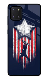 Captain America Marvel Art Samsung Note 10 Lite Glass Case